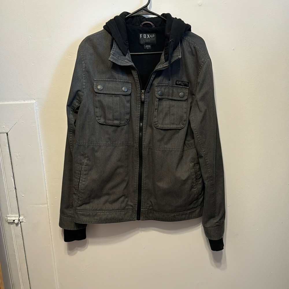 Men’s Fox Jacket with hood size L
